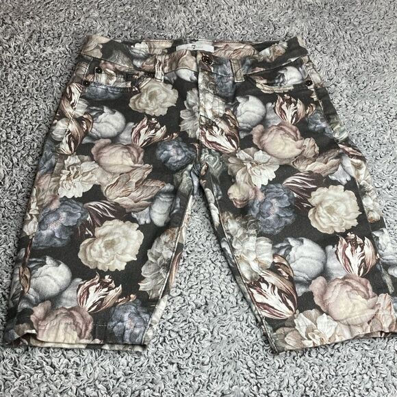 7 FOR ALL MANKIND 25 Garden Party floral print - Picture 1 of 9
